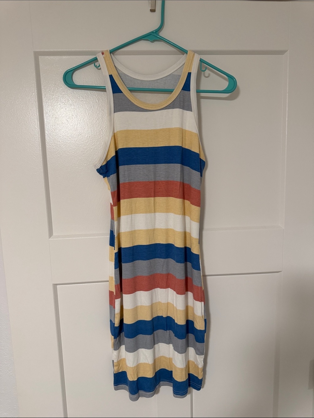 Striped Racerback tank Dress